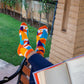 Dynamocks Pizzazz Ankle length socks for men and women.
