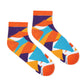 Dynamocks Pizzazz Ankle length socks for men and women.