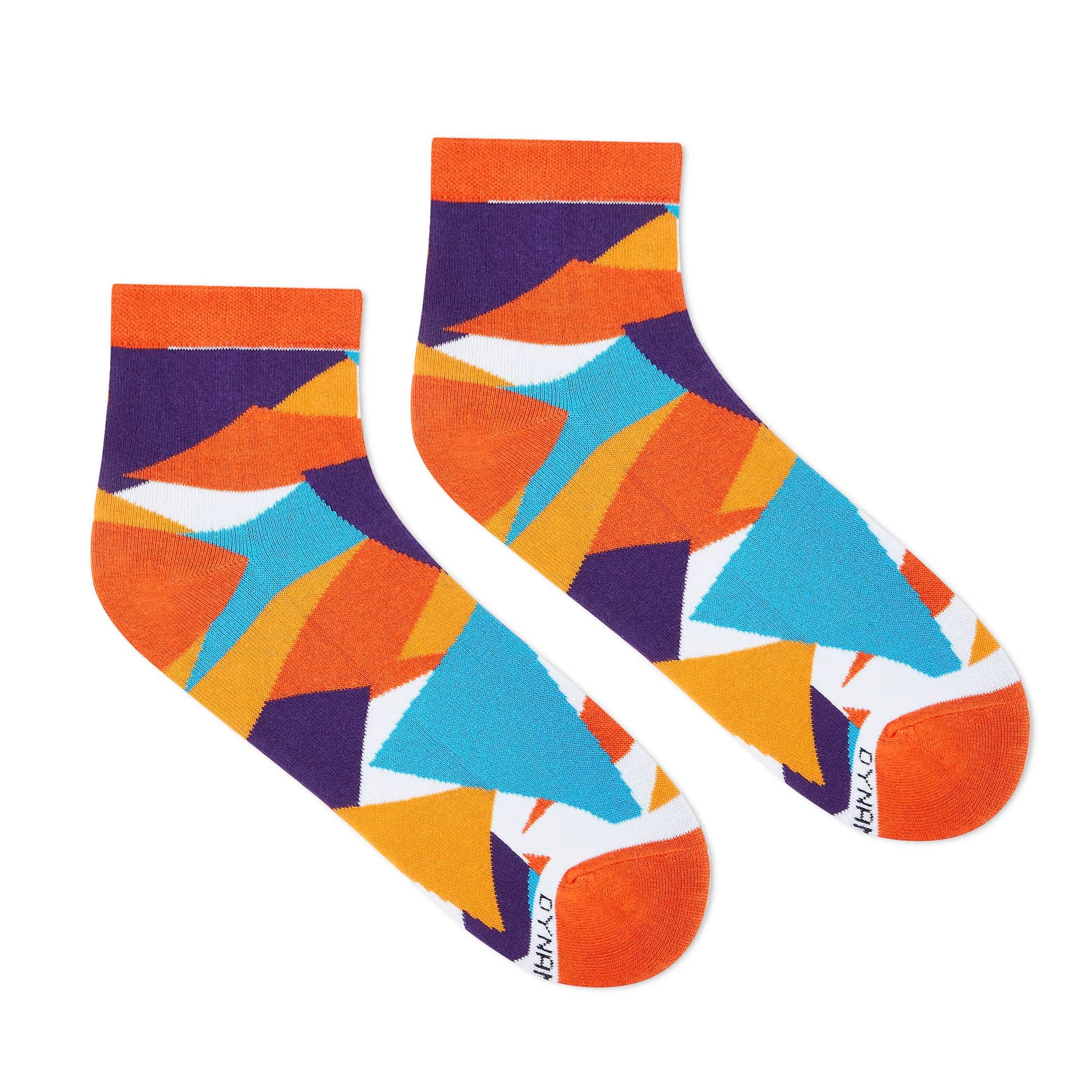 Dynamocks Pizzazz Ankle length socks for men and women.