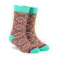 Dynamocks Rangoli Crew Length Socks for men and women.