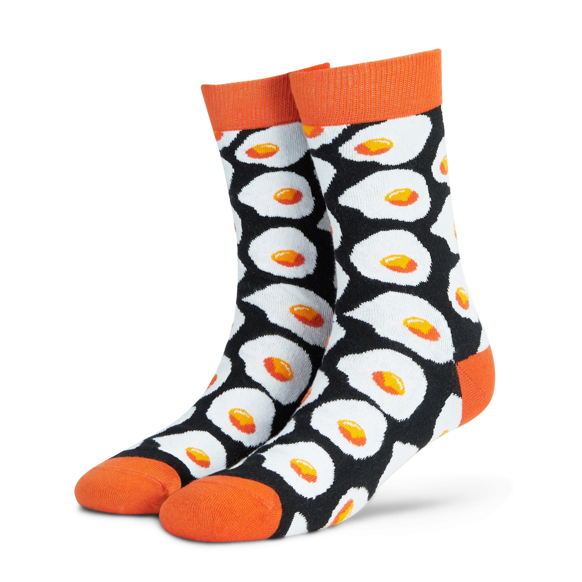 Dynamocks Sunny Side Up Crew Length socks for men and women.