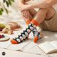Dynamocks Sunny Side Up Crew Length socks for men and women.