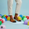 Dynamocks Sizzle Crew Length Socks for Men and Women.