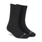 Dynamocks Solid Crew Black socks for men and women.