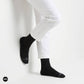 Dynamocks Solid Crew Black socks for men and women.