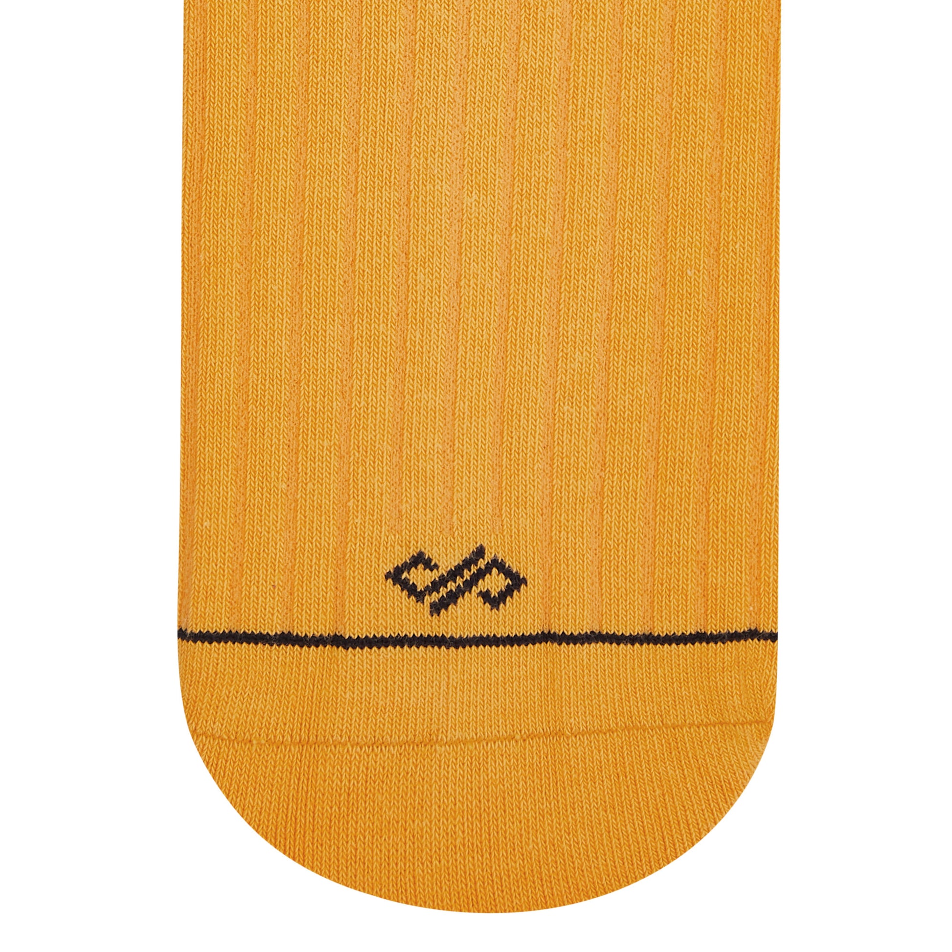 Dynamocks Solid Crew Mango socks for men and women.