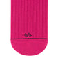 Dynamocks prism pink crew length socks for men and women.