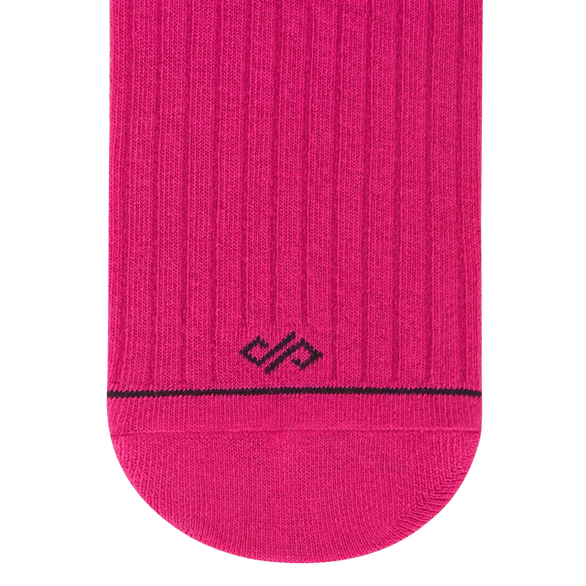Dynamocks prism pink crew length socks for men and women.