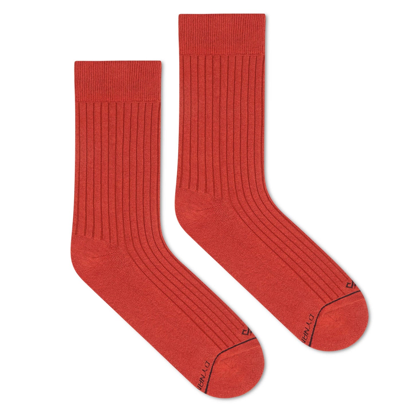 Dynamocks Rust Crew Length Socks for Men and Women.