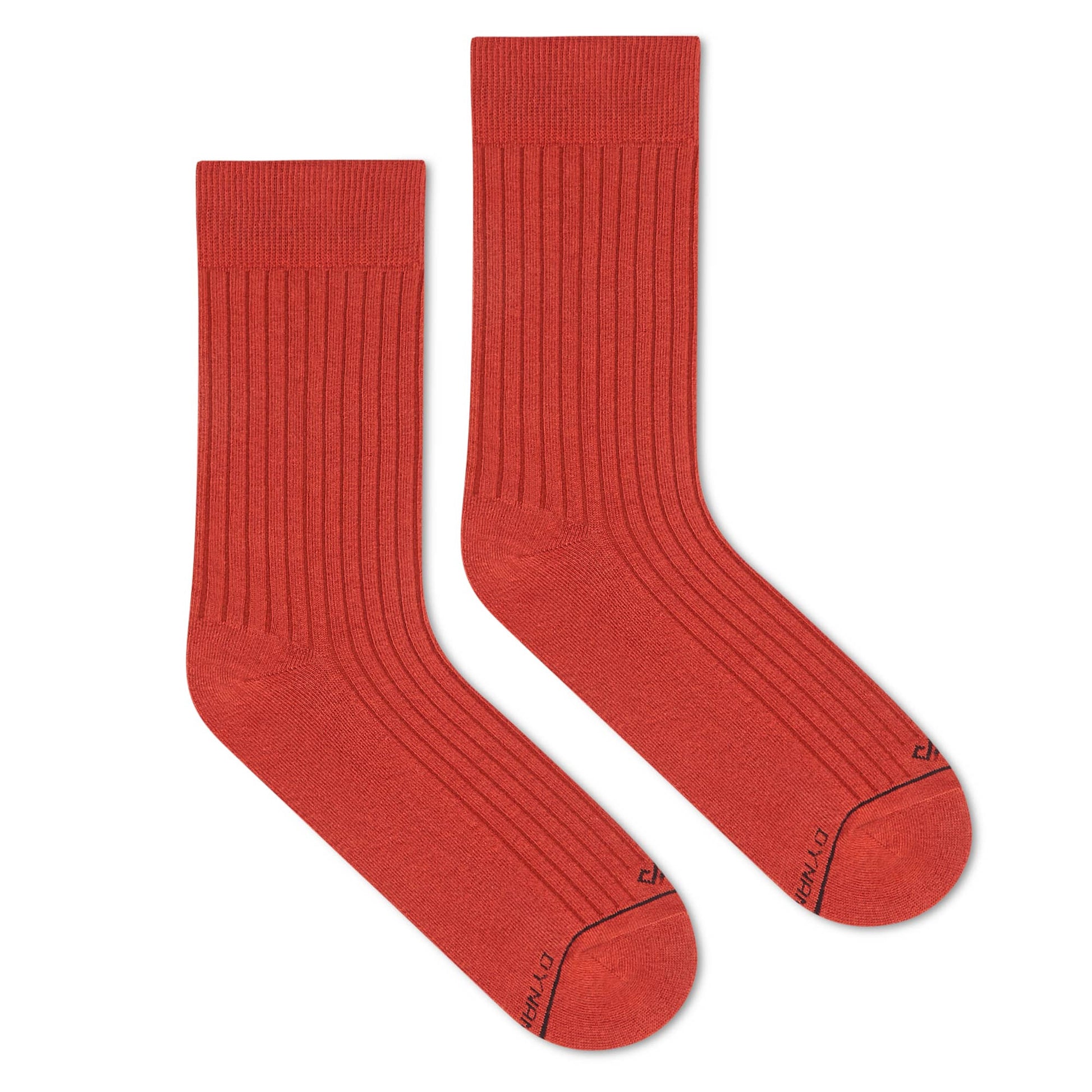 Dynamocks Rust Crew Length Socks for Men and Women.