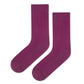 Dynamocks Solid Crew Wine Socks for Men and Women.