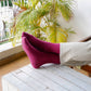 Dynamocks Solid Crew Wine Socks for Men and Women.