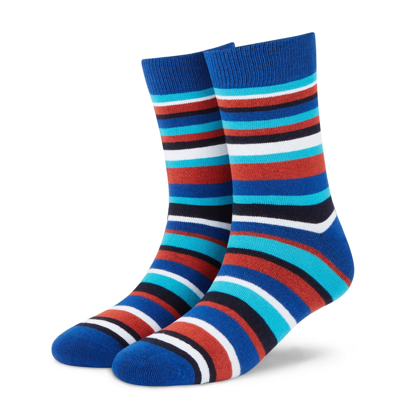 Dynamocks Stripes 1.0 Crew Length Socks for Men and Women.