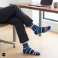 Dynamocks Stripes 1.0 Crew Length socks for men and women.
