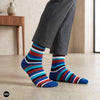 Dynamocks Stripes 1.0 Crew Length Socks for Men and Women.