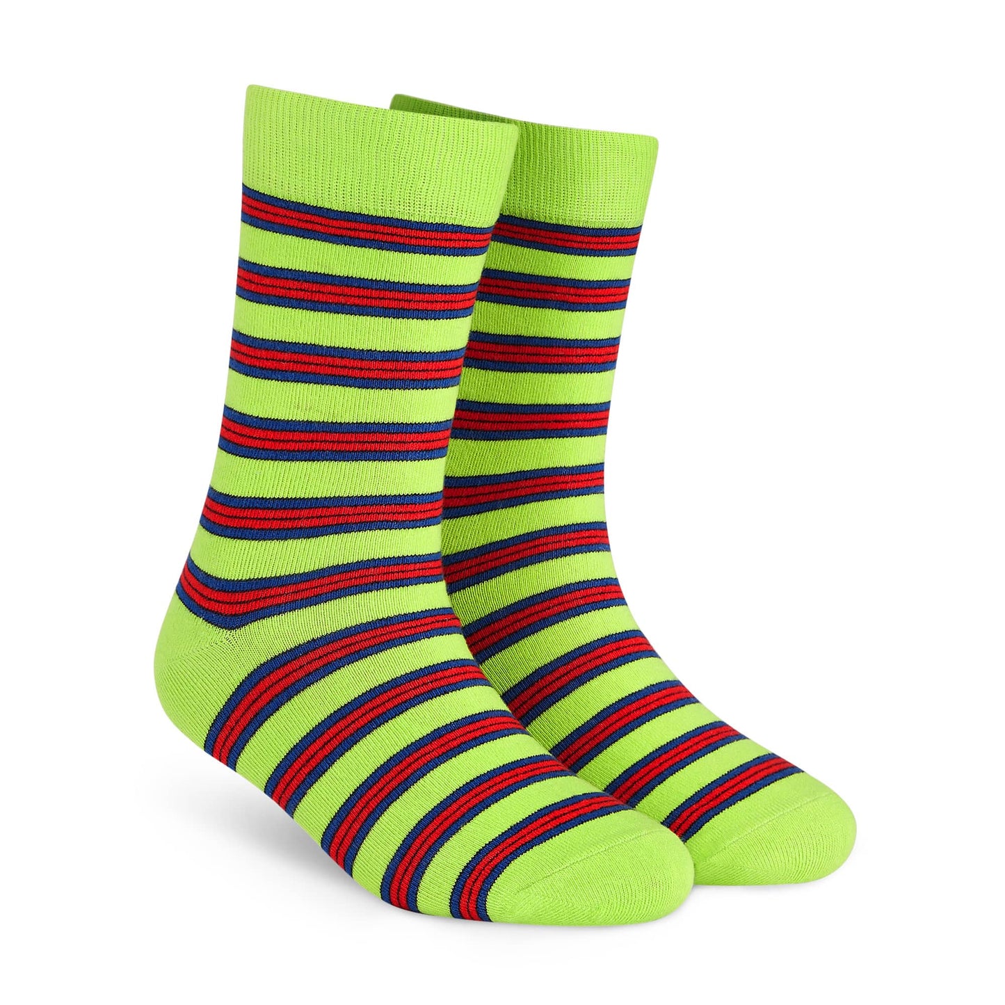 Dynamocks Stripes 11.0 Crew Length Socks for Men and Women.