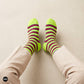 Dynamocks Stripes 11.0 Crew Length Socks for Men and Women.