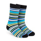 Dynamocks Stripes 13.0 Crew Length Socks for Men and Women.