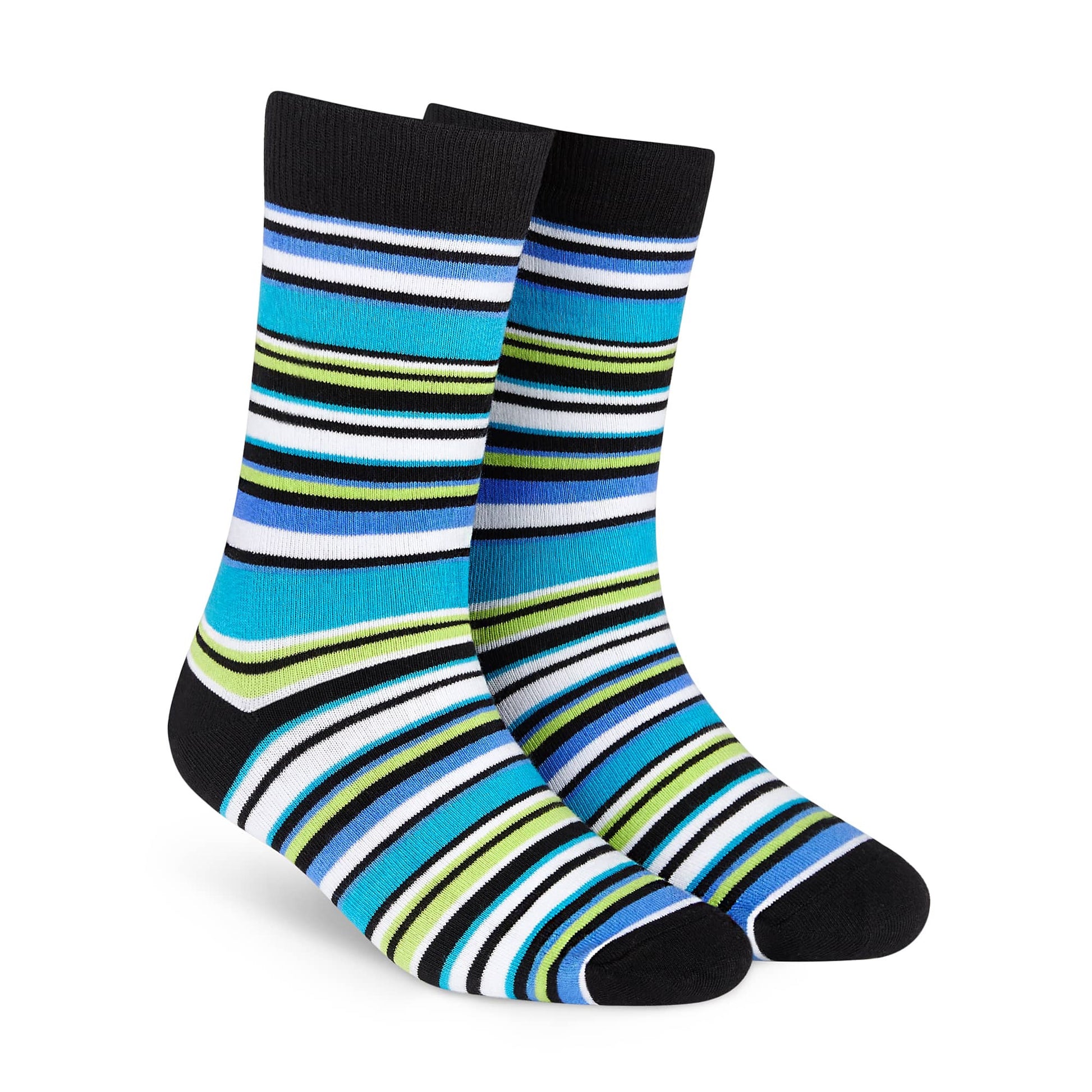 Dynamocks Stripes 13.0 Crew Length Socks for Men and Women.