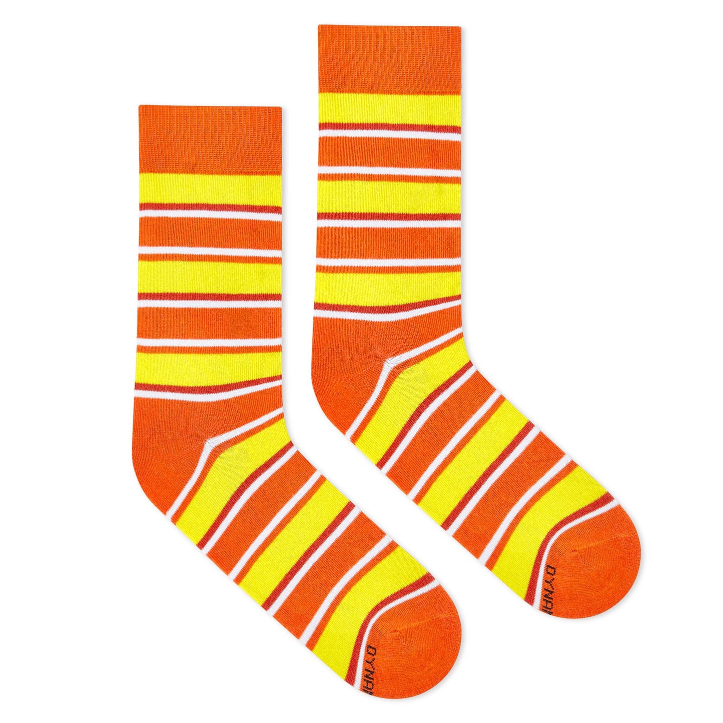 Dynamocks Stripes 14.0 Crew Length Socks for Men and Women.