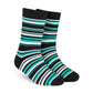 Dynamocks Stripes 15.0 Crew Length Socks for Men and Women.
