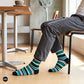 Dynamocks Stripes 15.0 Crew Length Socks for Men and Women.