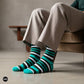 Dynamocks Stripes 2.0 Crew Length Socks for Men and Women.