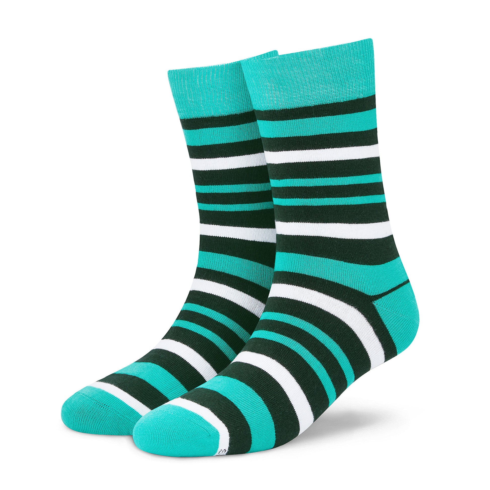 Dynamocks Stripes 2.0 Crew Length Socks for Men and Women.