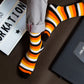 Dynamocks Stripes 4.0 Crew Length Socks for Men and Women.