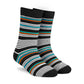 Dynamocks Stripes 6.0 Crew Length Socks for Men and Women.