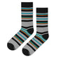 Dynamocks Stripes 6.0 Crew Length Socks for Men and Women.