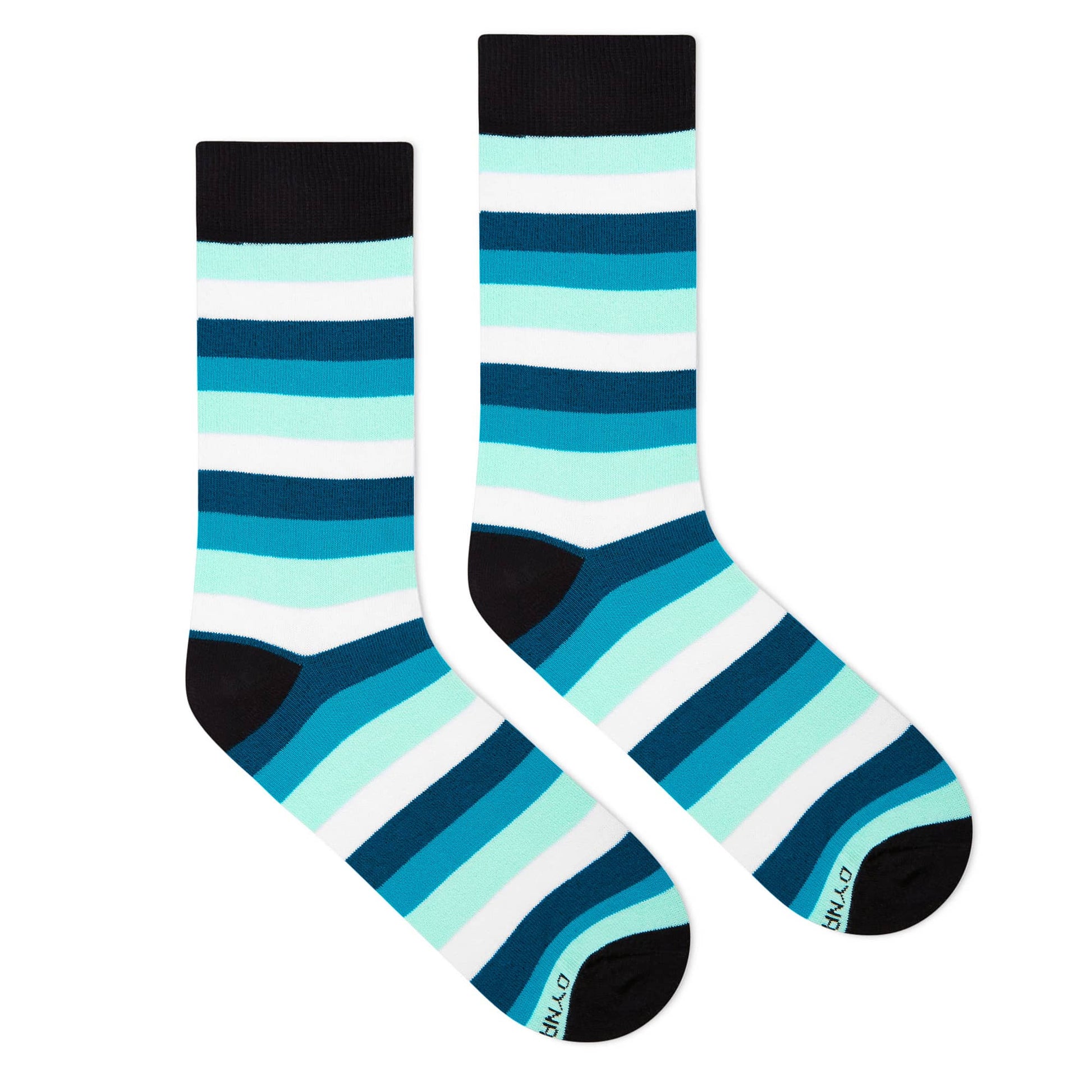 Dynamocks Stripes 3.0 Crew Length Socks for Men and Women.