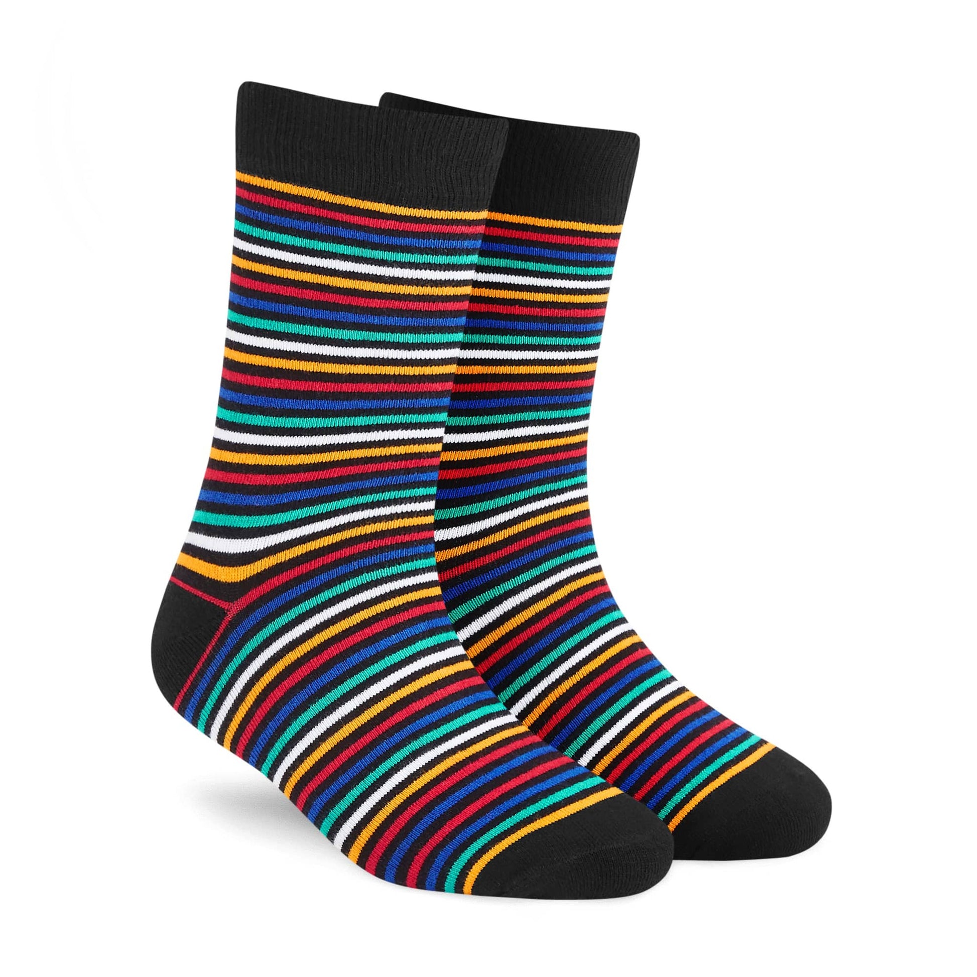 Dynamocks Stripes 3.0 Crew Length Socks for Men and Women.