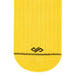 Dynamocks Yellow Solid Crew socks for men and women.
