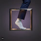 Dynamocks Bamboo Solid Grey Crew length socks for Men and Women.