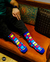 Dynamocks Grand Crew Length Socks for Men and Women.
