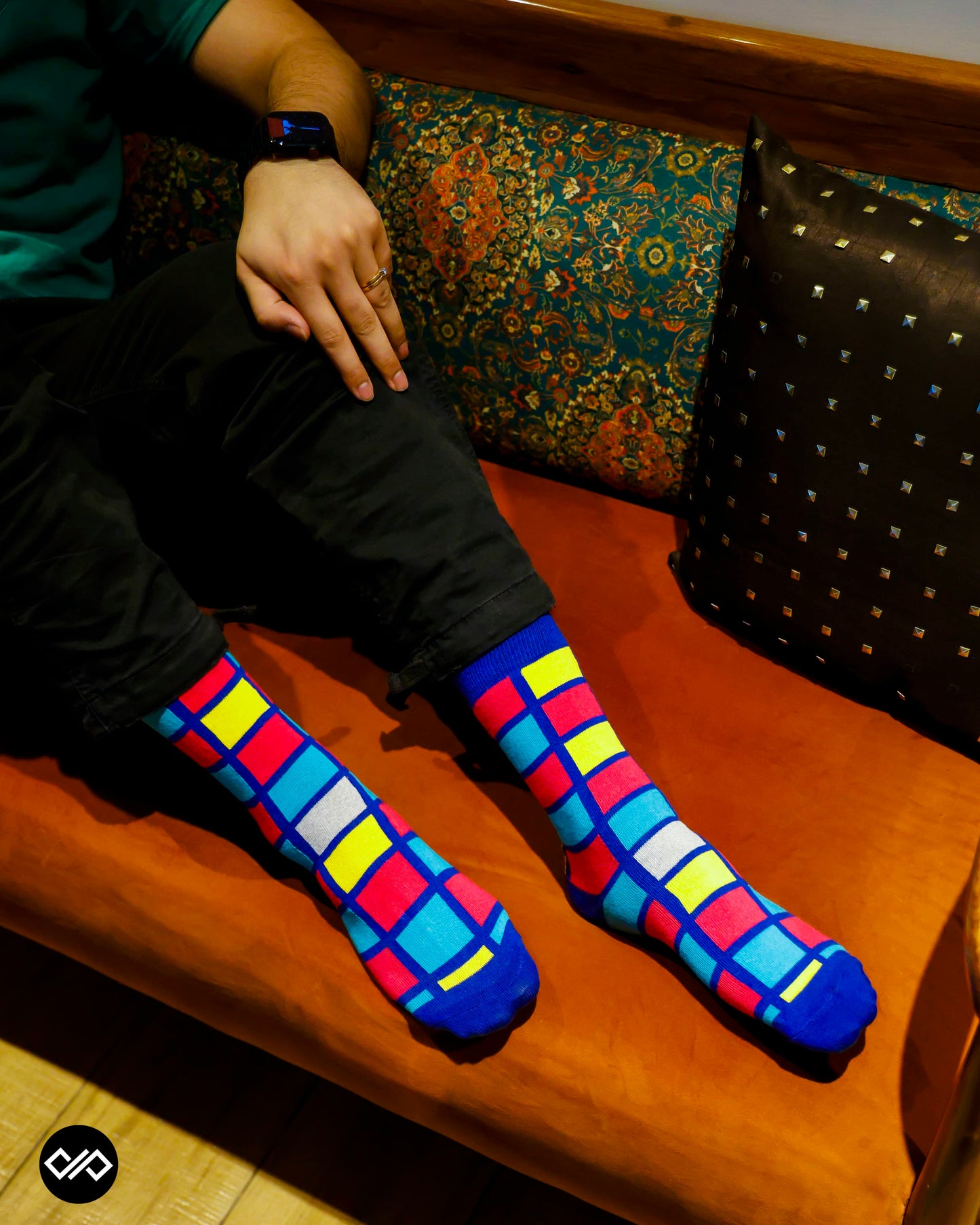 Dynamocks Grand Crew Length Socks for Men and Women.
