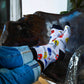 Dynamocks Guitar Crew Length Socks for Men and Women.
