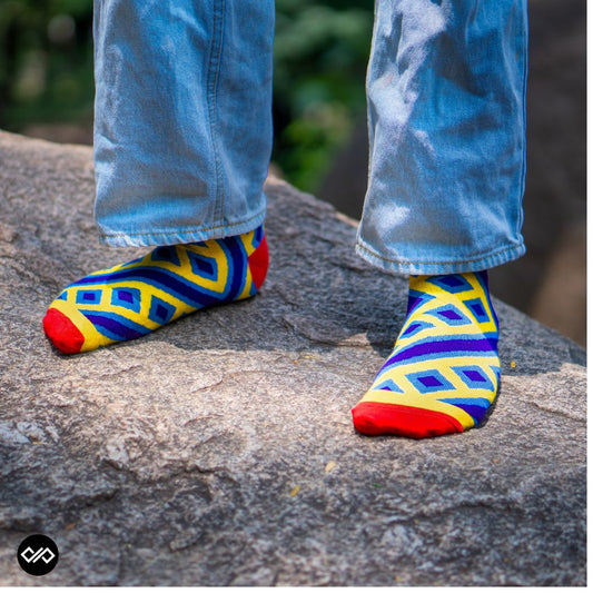 Dynamocks Magical Ladder Men and women Crew Length Socks