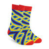 Dynamocks Magical Ladder Crew Length socks for Men and Women.