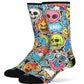 Dynamocks Party Overload Crew Length Socks for Men and Women.
