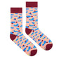 Dynamocks Party Crew Length Socks for Men and Women.