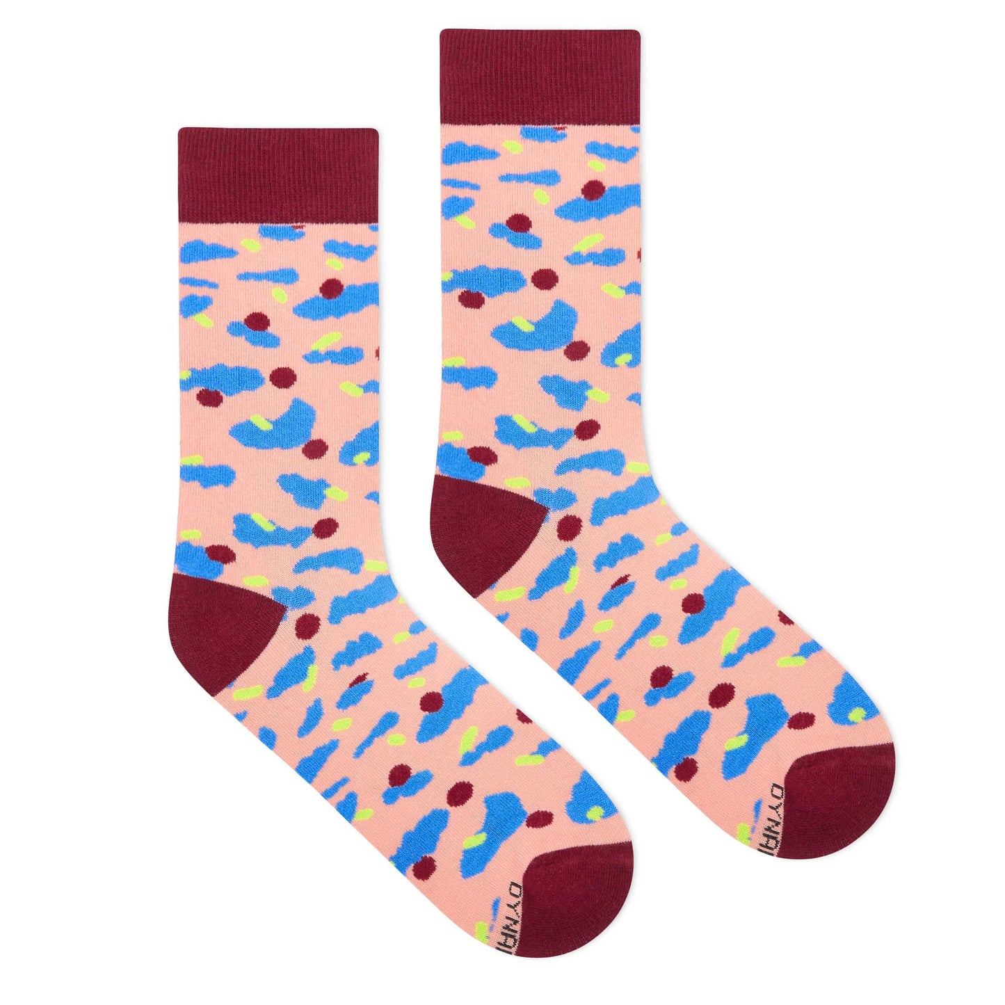 Dynamocks Party Crew Length Socks for Men and Women.