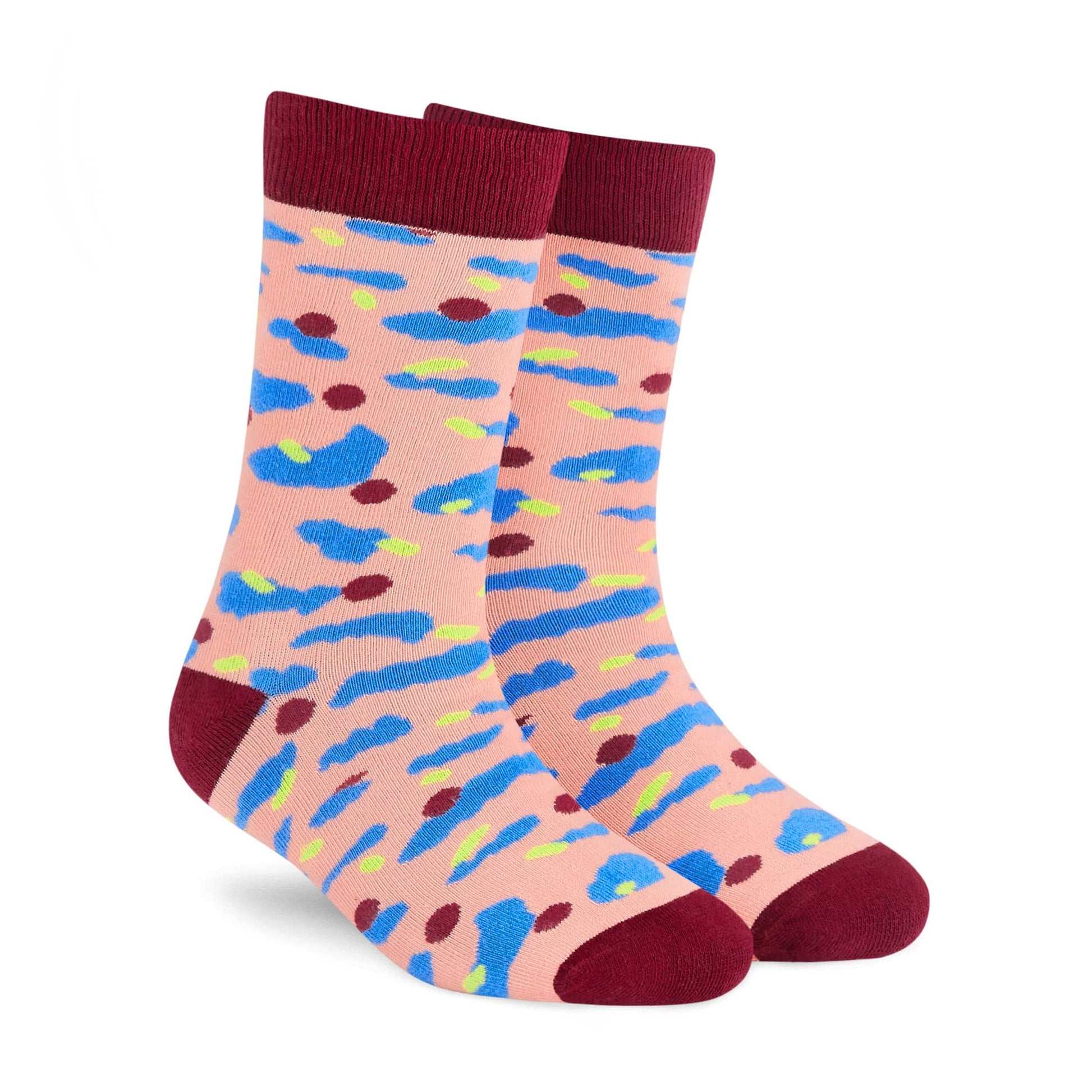 Dynamocks Party Crew Length Socks for Men and Women.