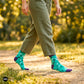Dynamocks Paws & Bones Ankle Length Socks for men and Women.