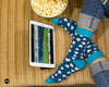 Dynamocks Popcorn Crew Length Socks for Men and Women