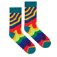 Dynamocks Radiance Crew Length socks for Men and Women.