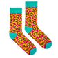 Dynamocks Smiley Crew Length Socks for Men and Women.