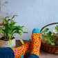 Dynamocks Smiley Crew Length Socks for Men and Women.