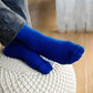 Dynamocks Solid Crew Royal Blue Socks for Men and Women.
